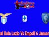 Prediksi Bola Lazio Vs Empoli 6 Januari 2022