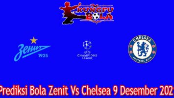 Prediksi Bola Zenit Vs Chelsea 9 Desember 2021